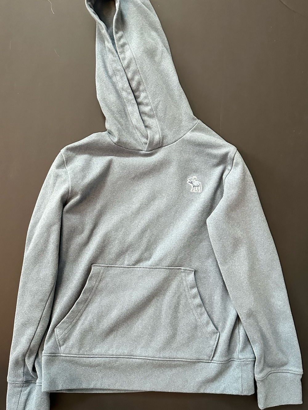 abercrombie kids gray hoodie sweatshirt